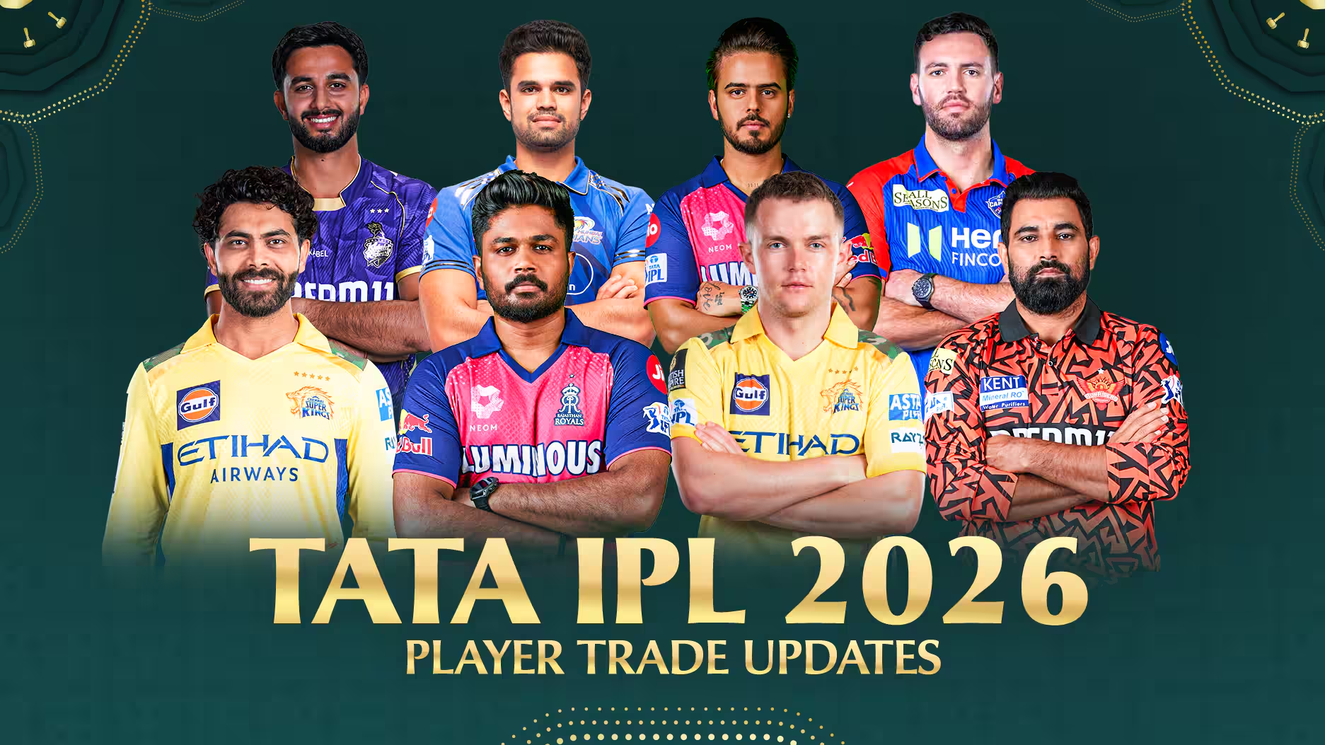 IPL 2026 all teams and captains - BigBroExch
